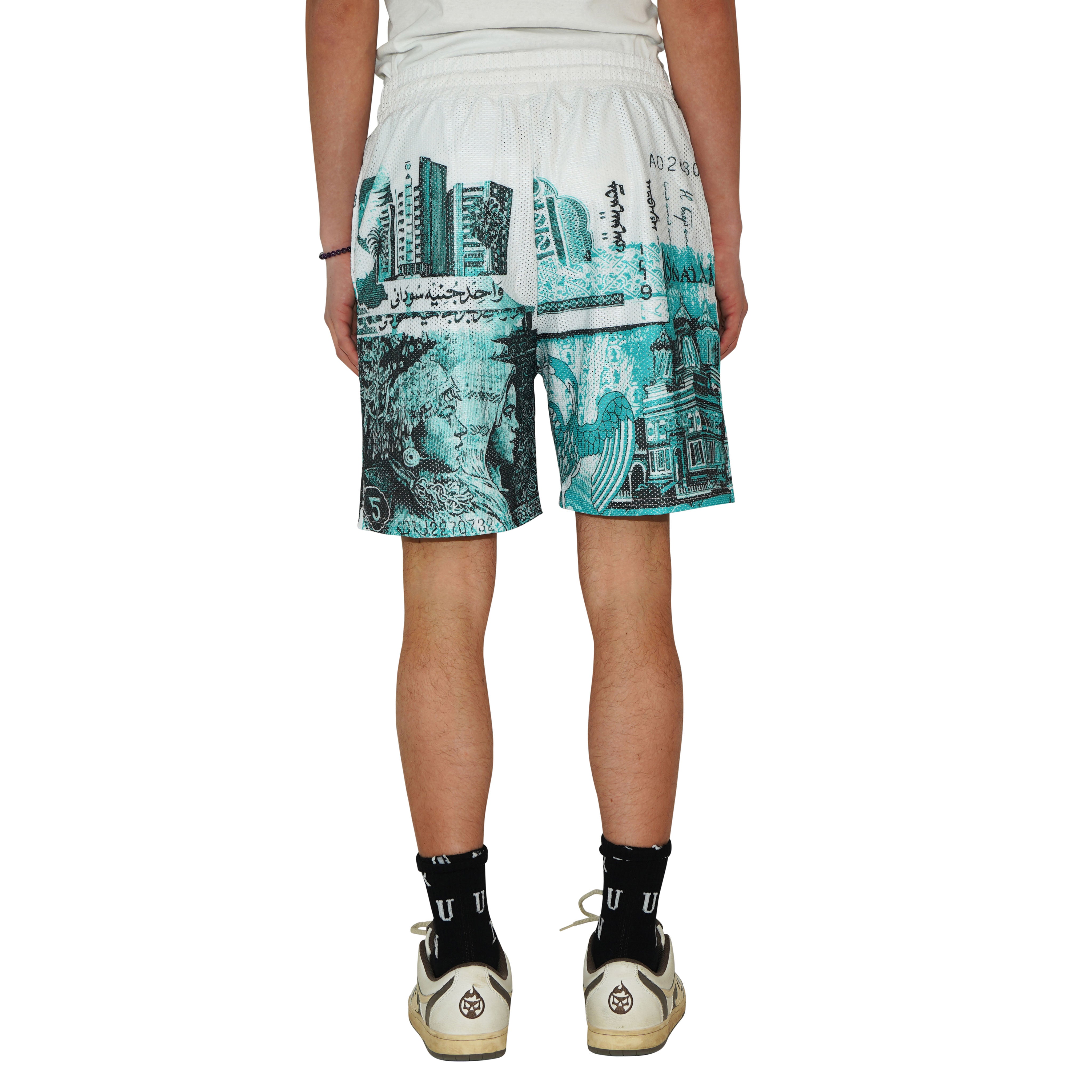 Okane Mesh Shorts Teal