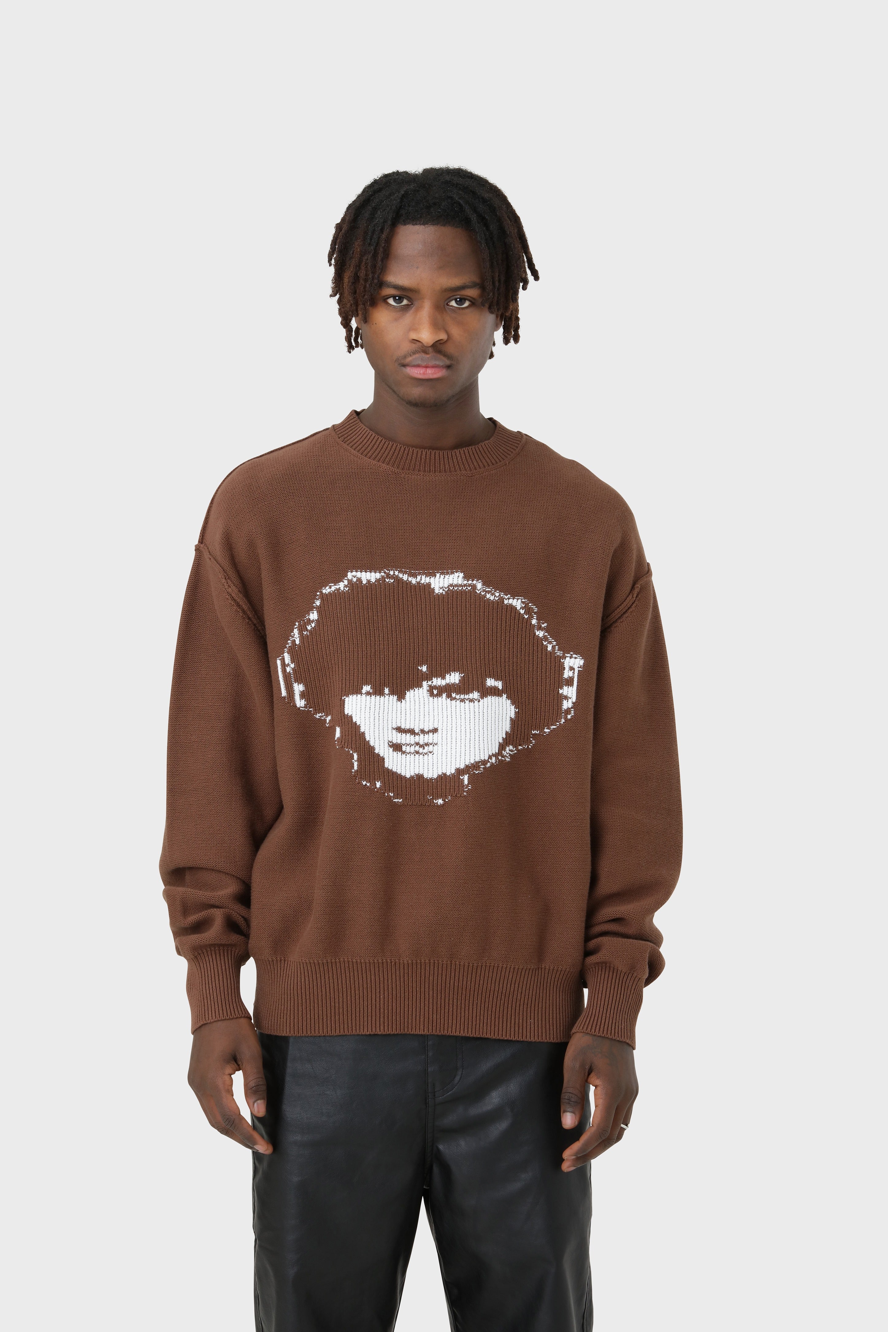 Portrait Knit "Chocolate"