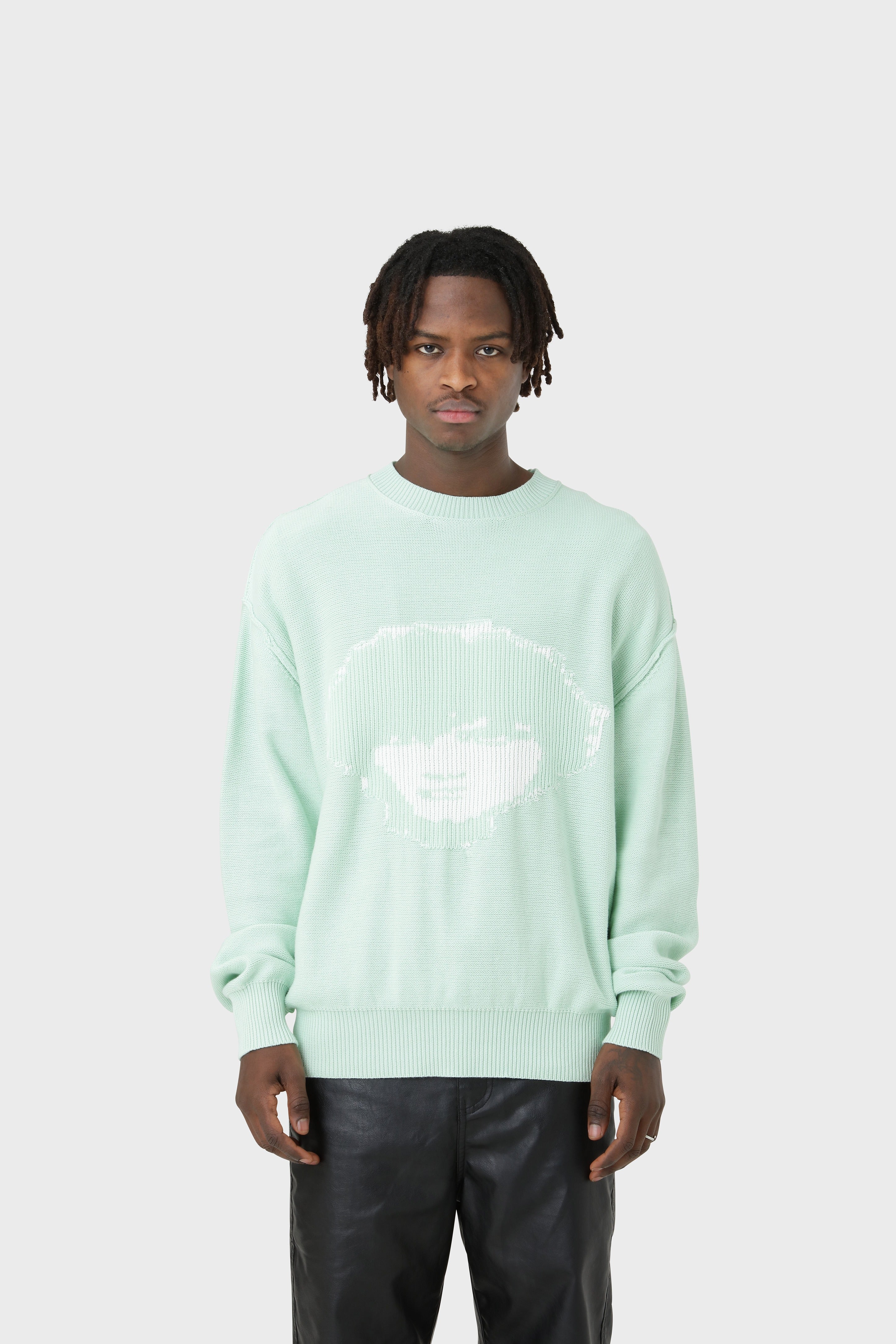 Portrait Knit "Mint"