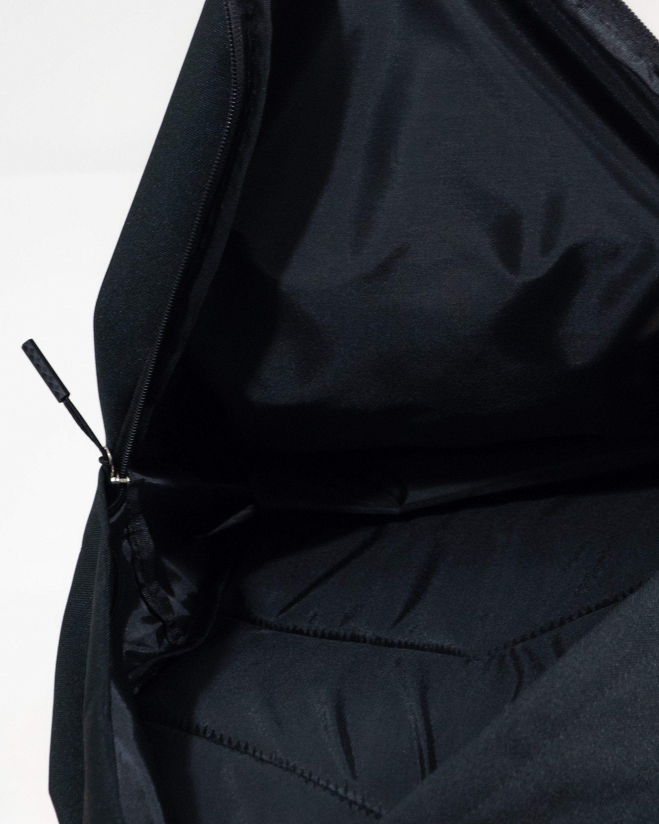 Silver logo backpack