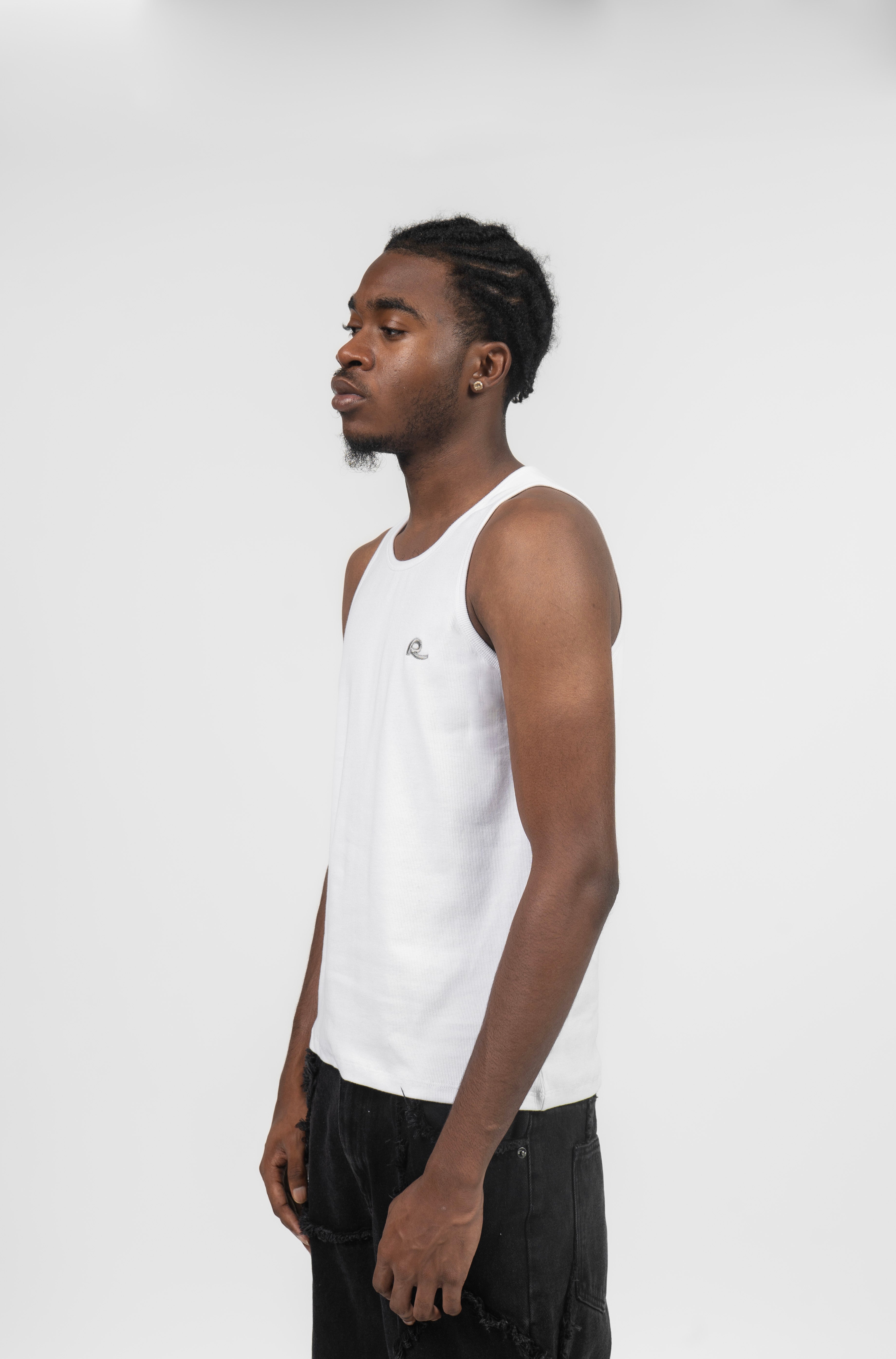 Logo Tanktop White