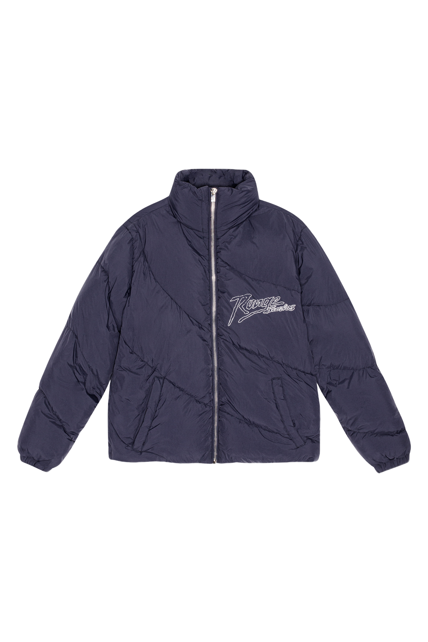 Waveform Puffer Blue