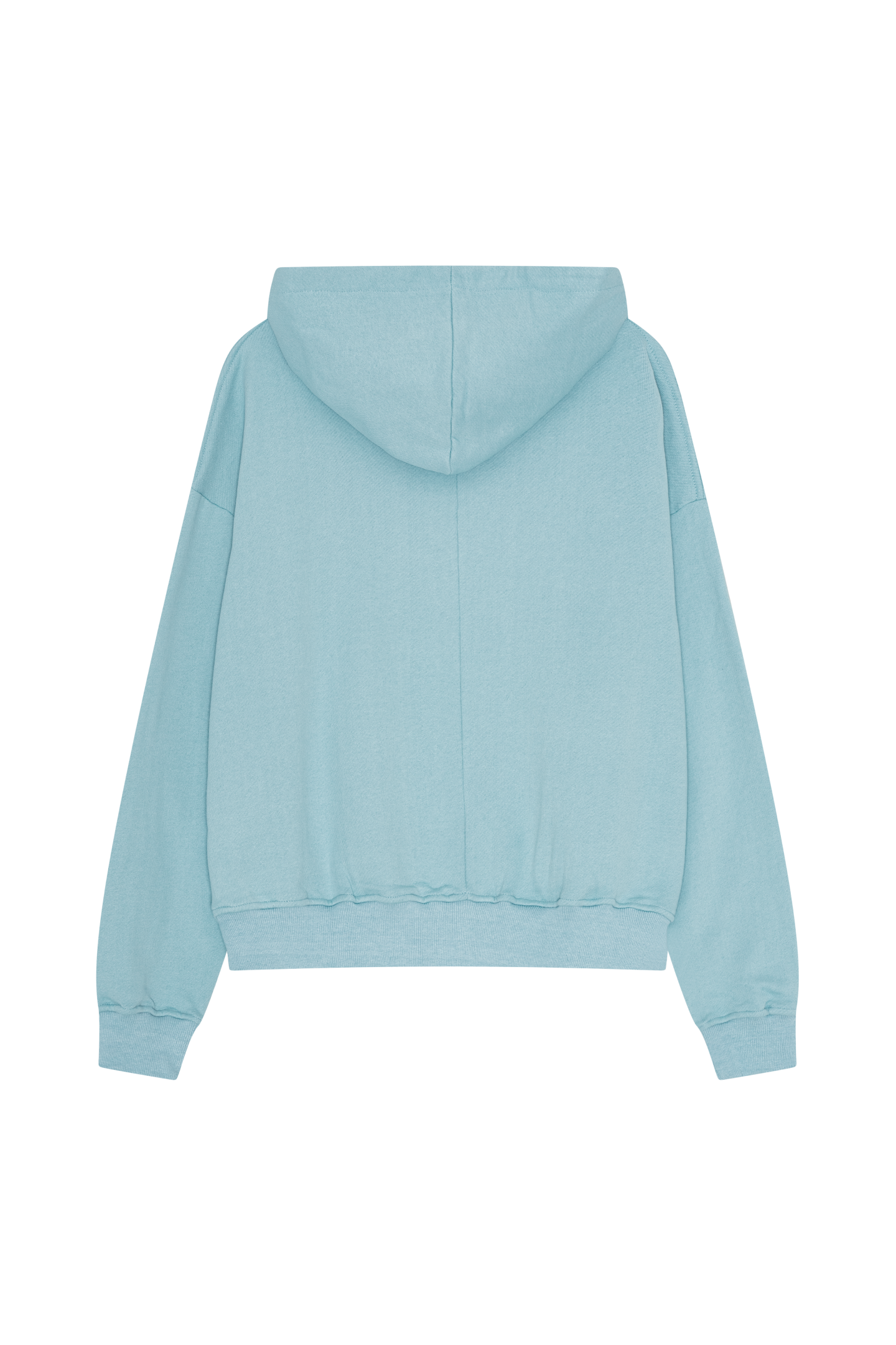 Essential Zip Hoodie Baby Blue