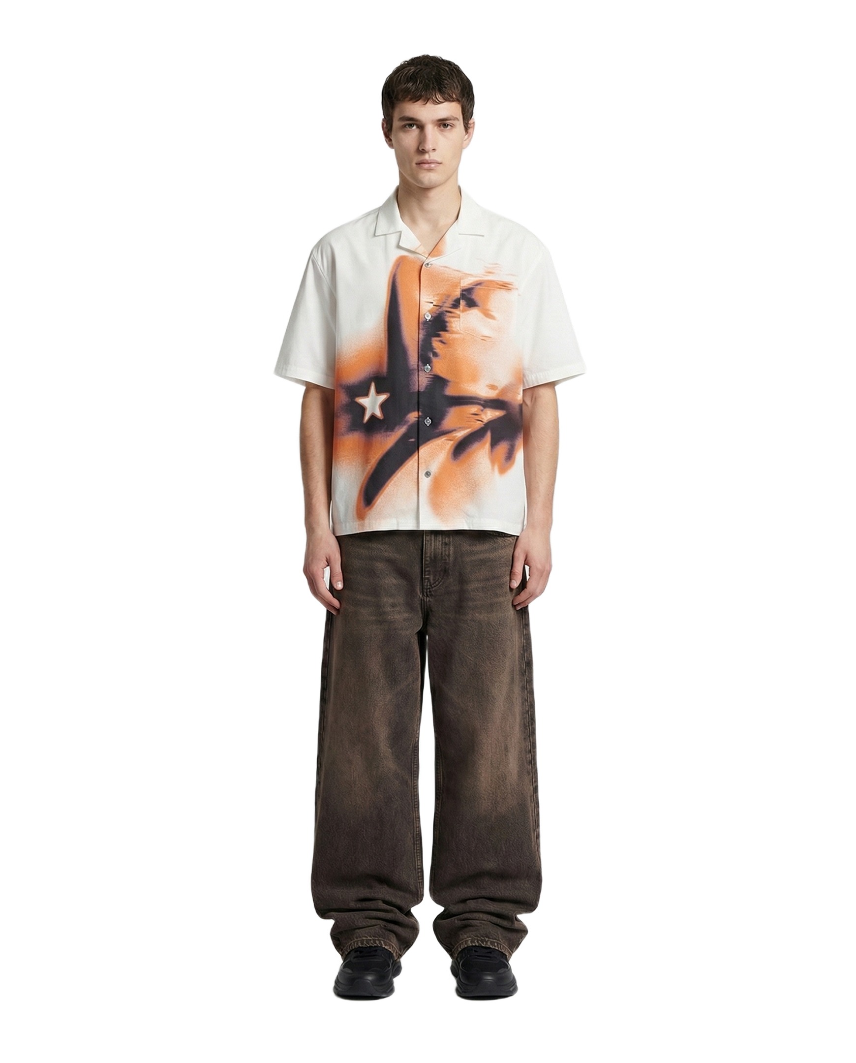 Hoshi Open Collar Shirt