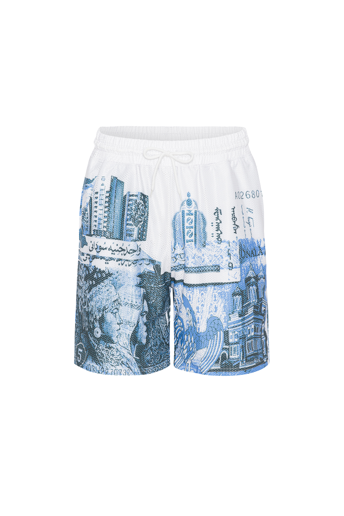 Okane Mesh Shorts Blue