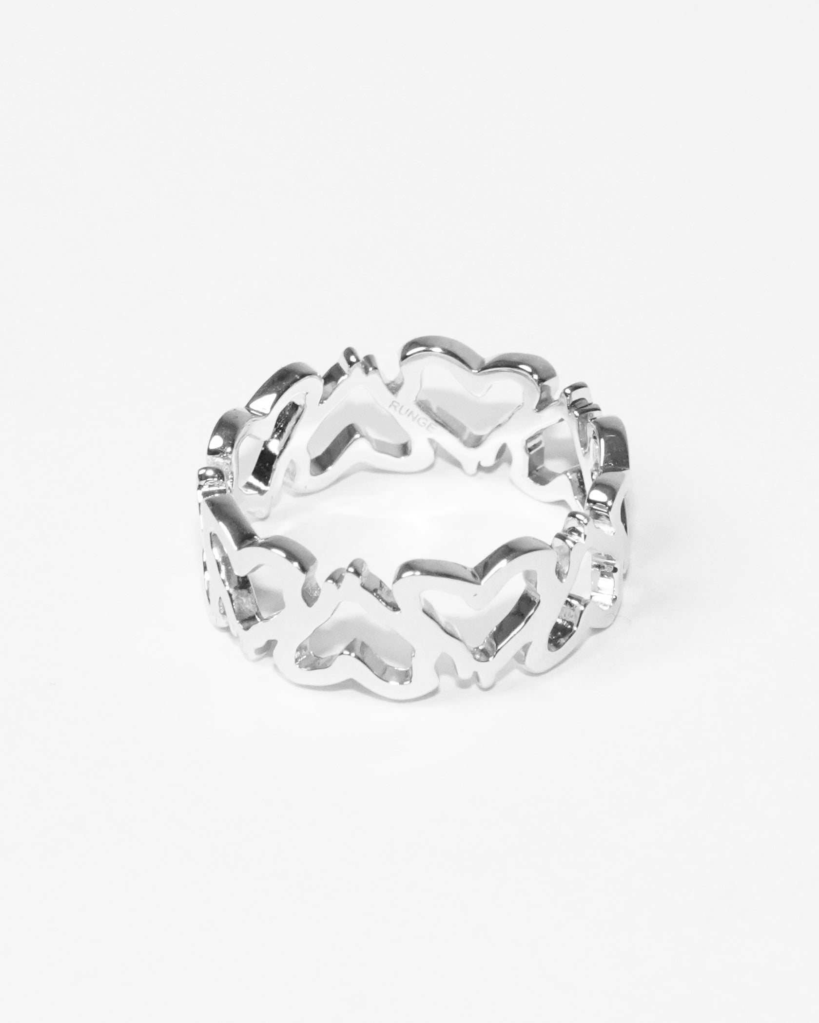 LOVE IS ENDLESS SILVER RING