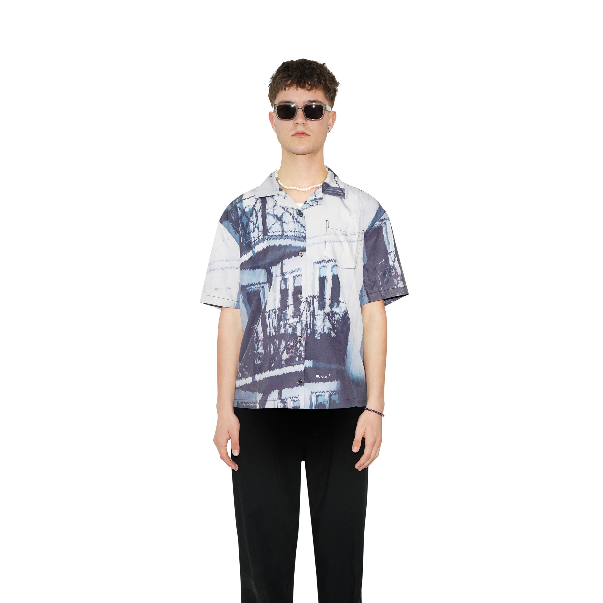 Balcony Open Collar Shirt