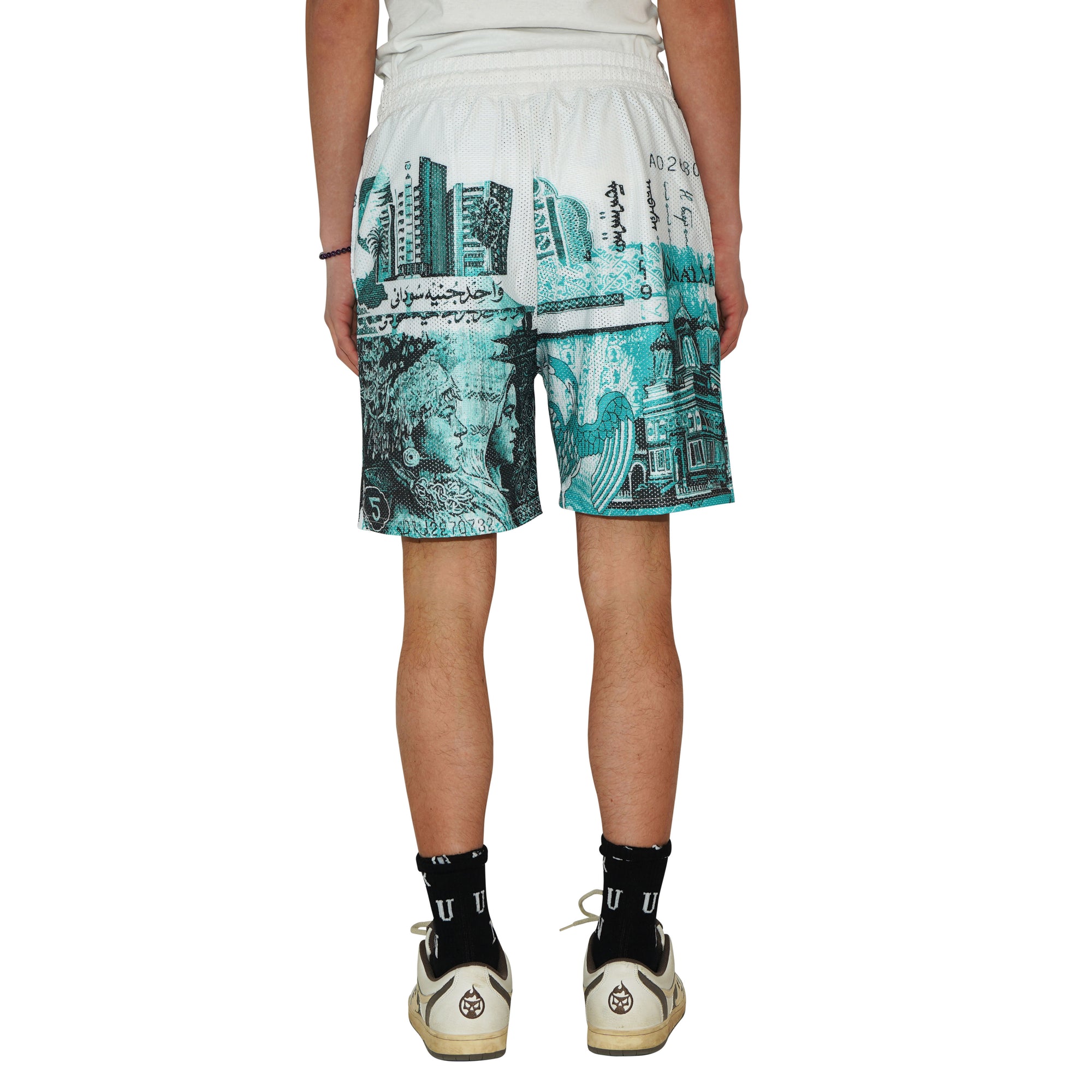 Okane Mesh Shorts Teal