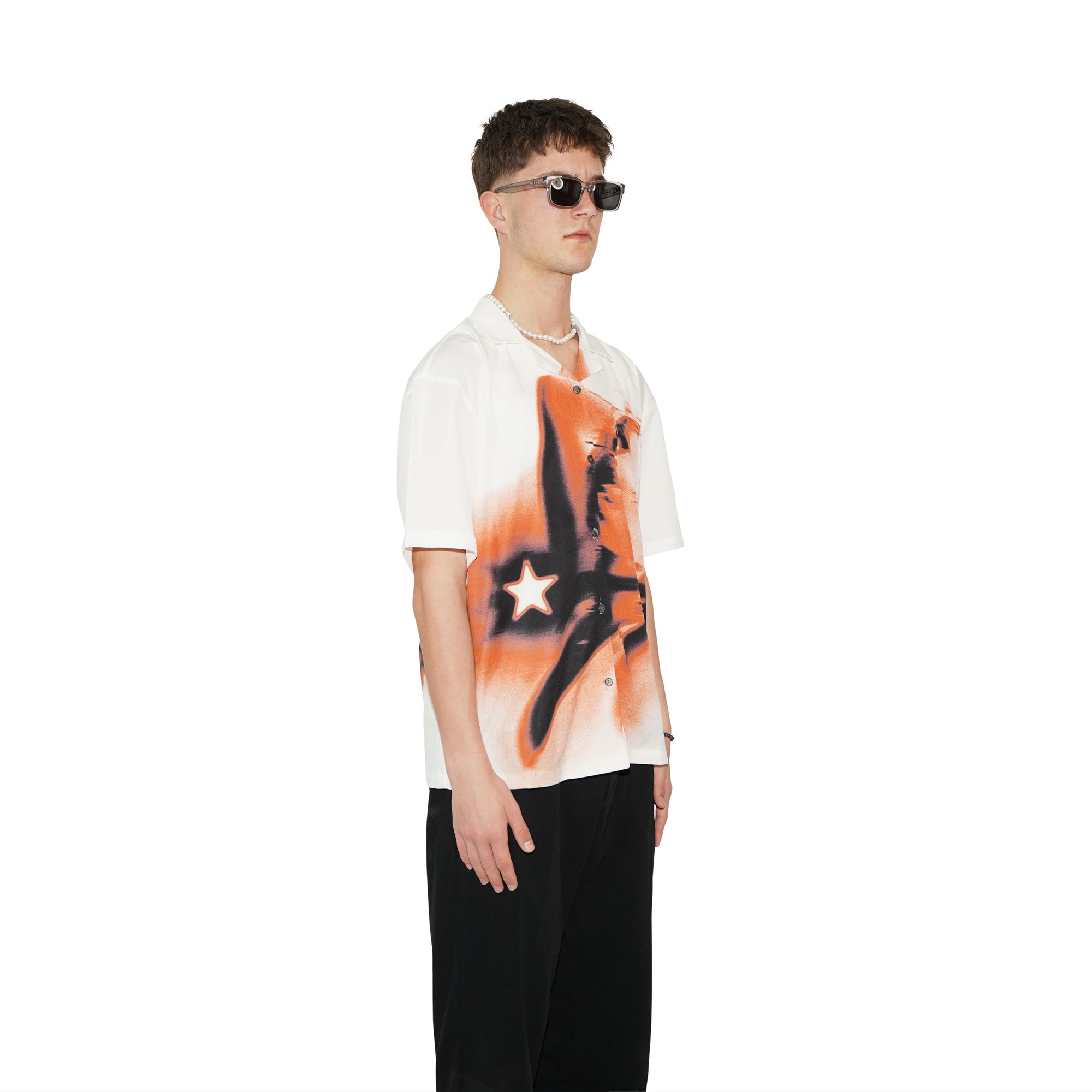 Hoshi Open Collar Shirt