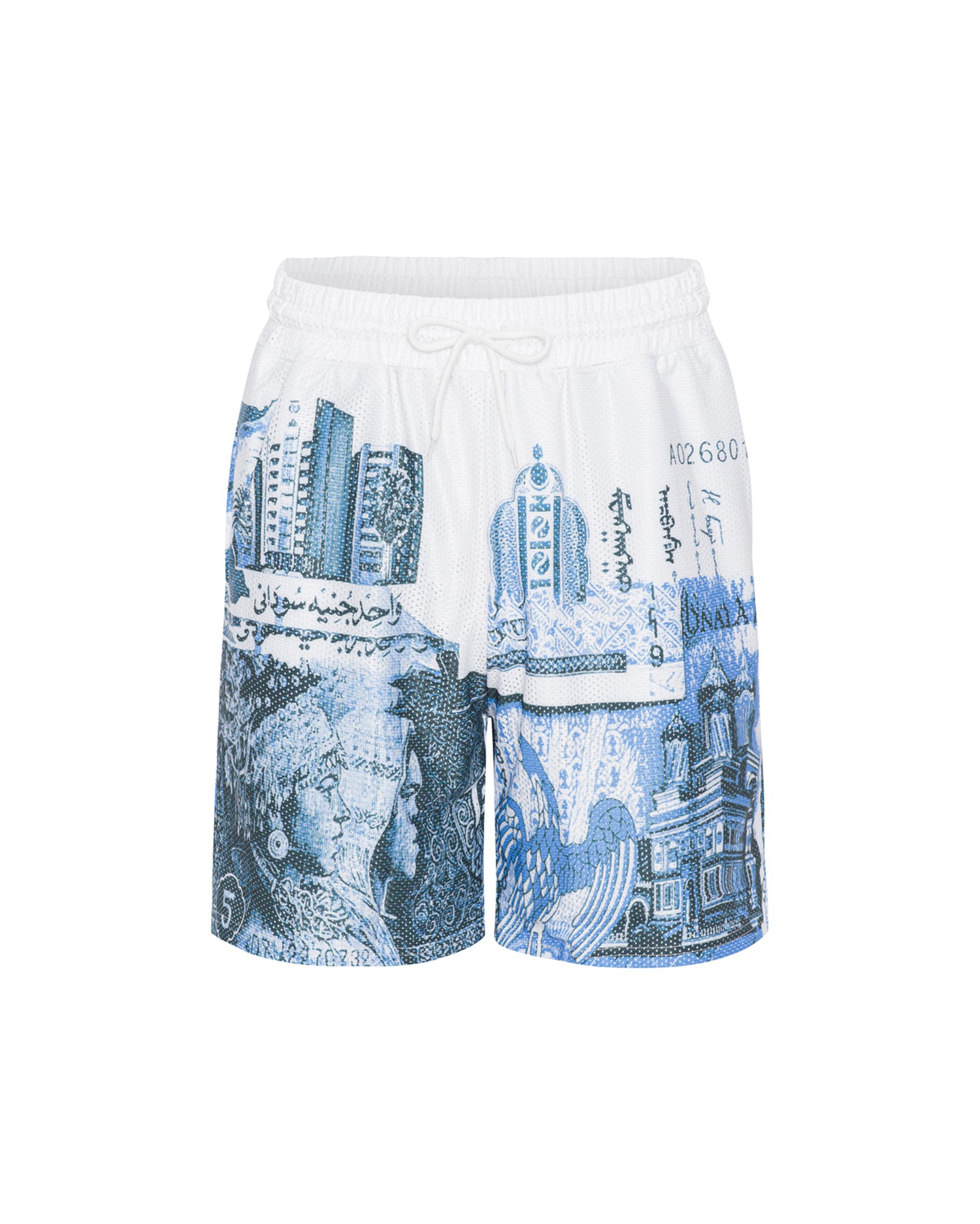 Okane Mesh Shorts Blue