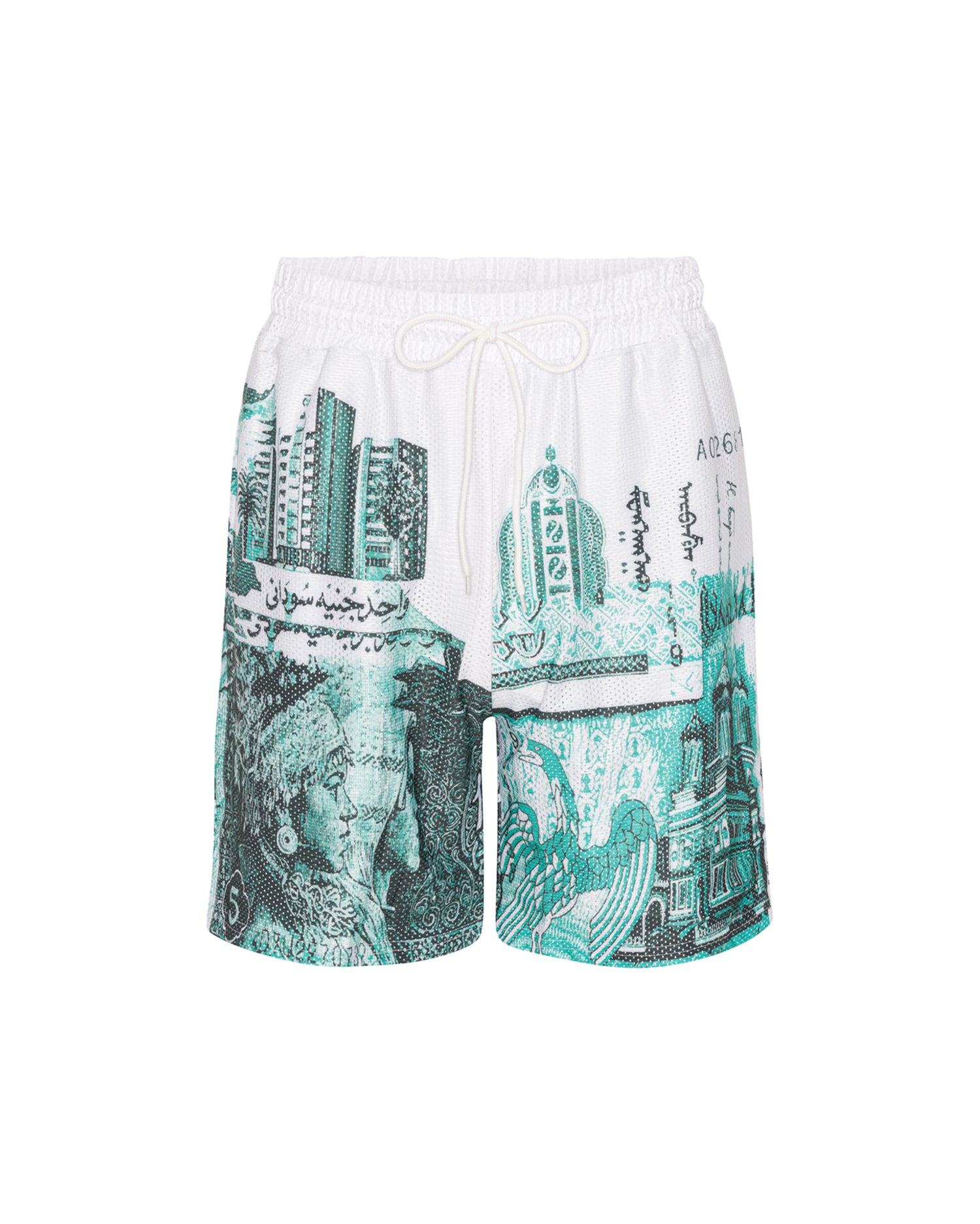 Okane Mesh Shorts Teal