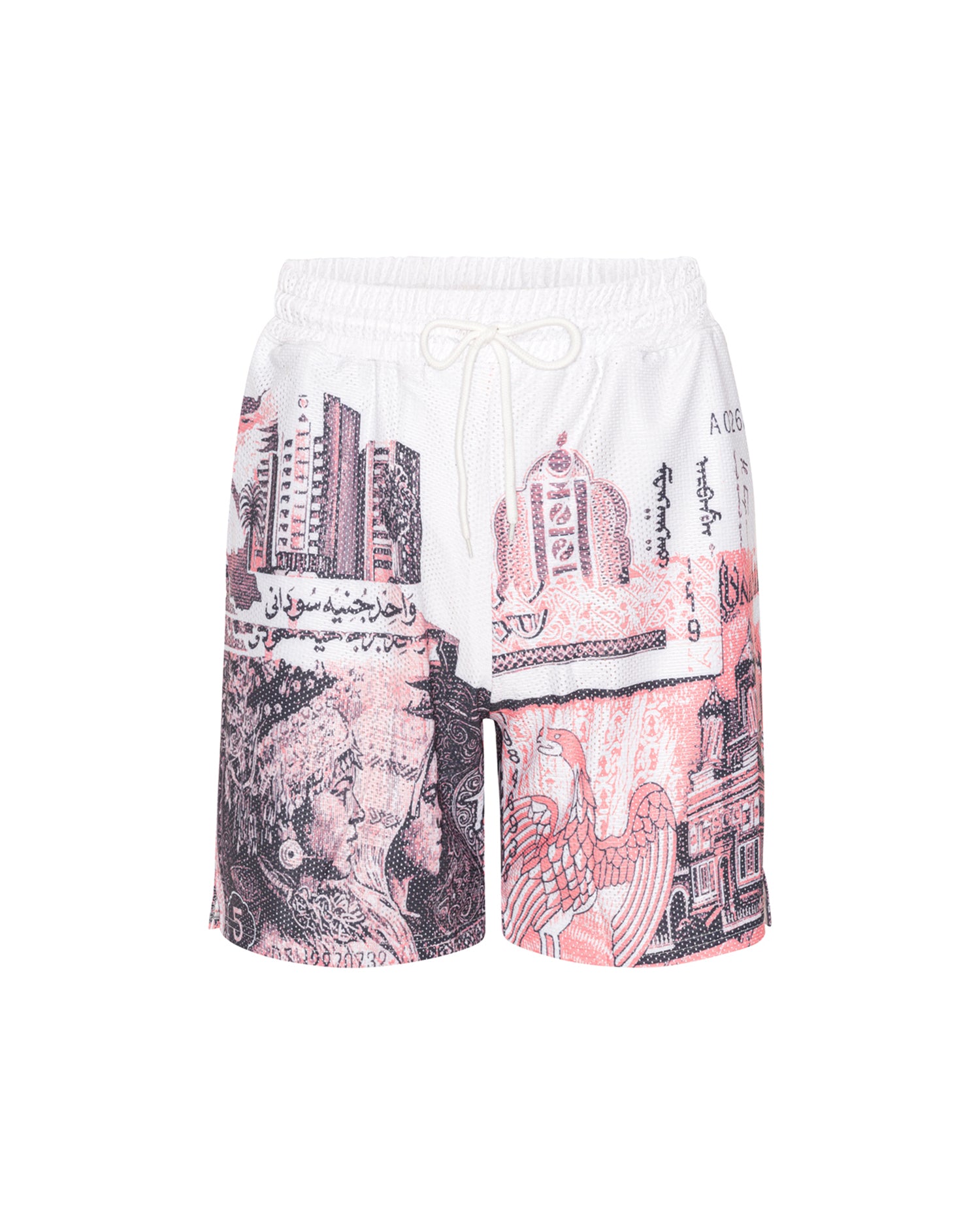 Okane Mesh Shorts Red