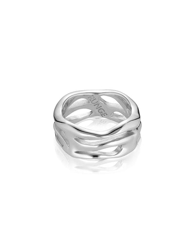 Fluid Silver Ring