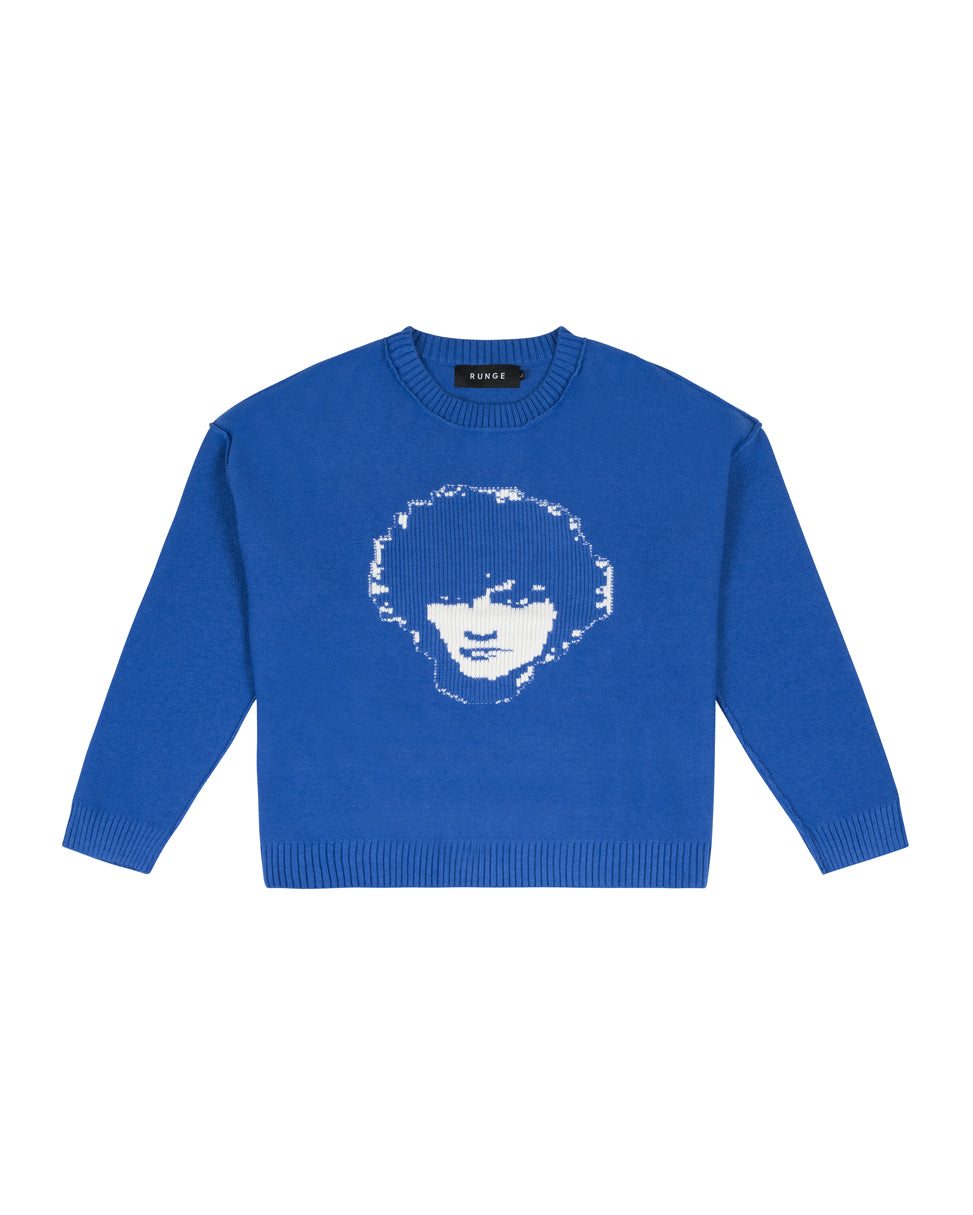 Portrait knit (inside-out)